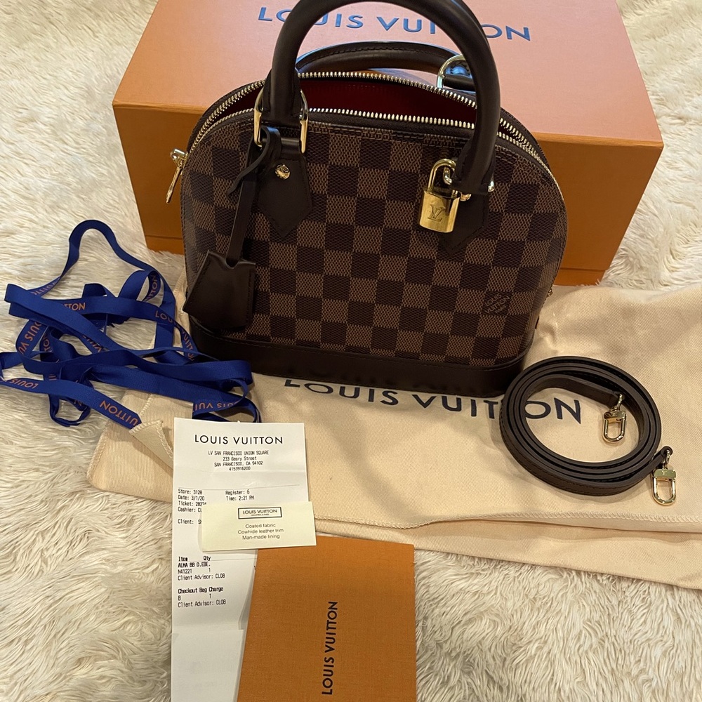 Louis Vuitton Alma BB Damier Ebene